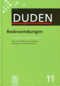 Duden 11. Redewendungen - okładka książki