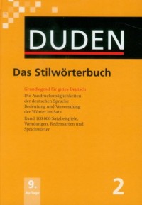 Duden 2. Das Stilworterbuch - okładka książki
