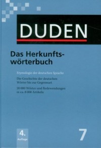 Duden 7. Das Herkunftsworterbuch - okładka książki