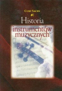 Historia instrumentów muzycznych - okładka książki