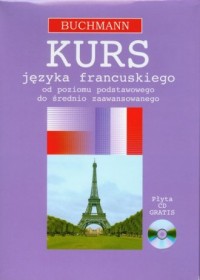 Kurs języka francuskiego od poziomu - okładka podręcznika