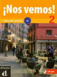 Nos vemos! 2. Podręcznik (+ CD) - okładka podręcznika