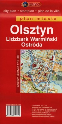 Olsztyn, Lidzbark Warmiński, Ostróda - okładka książki