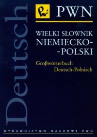 Wielki słownik niemiecko polski - okładka książki