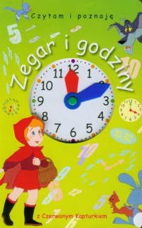 Zegar i godziny z Czerwonym Kapturkiem - okładka książki