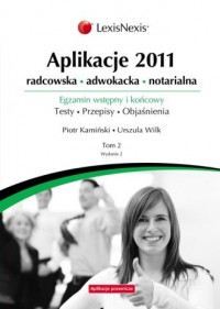 Aplikacje 2011 - okładka książki