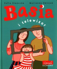 Basia i telewizor - okładka książki