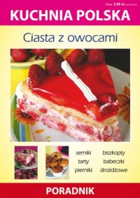 Ciasta z owocami - okładka książki