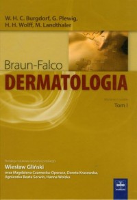 Dermatologia Braun-Falco. Tom 1 - okładka książki