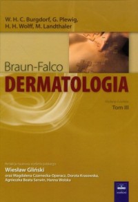 Dermatologia Braun-Falco. Tom 3 - okładka książki