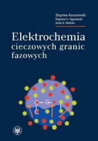 Elektrochemia cieczowych granic - okładka książki