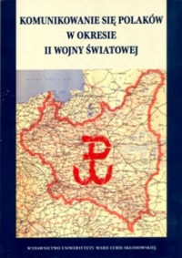 Komunikowanie się Polaków w okresie - okładka książki