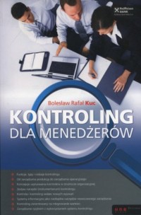 Kontroling dla menedżerów - okładka książki