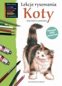 Lekcje rysowania. Koty - okładka książki