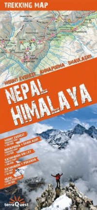 Nepal, Himalaya (1:1 100 000) - okładka książki