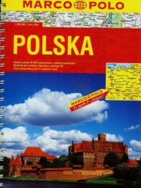 Polska. Atlas drogowy Marco Polo - okładka książki