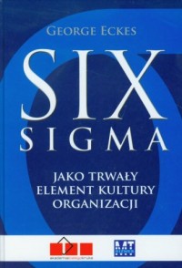 Six sigma jako trwały element kultury - okładka książki