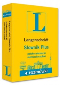 Słownik Plus polsko-niemiecki, - okładka podręcznika