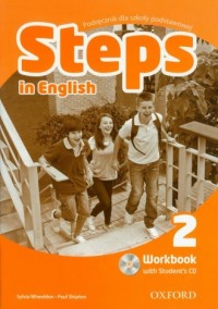 Steps In English 2 WB (+ CD) - okładka podręcznika