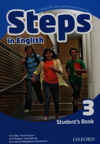 Steps In English 3 SB PL - okładka podręcznika