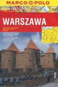 Warszawa. Atlas miasta i okolic - okładka książki