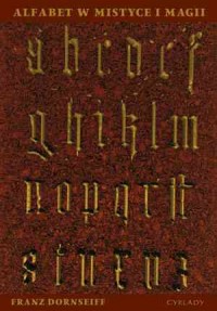 Alfabet w mistyce i magii - okładka książki