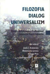 Filozofia - dialog - uniwersalizm - okładka książki