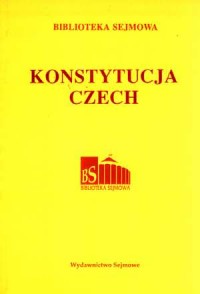 Konstytucja Republiki Czeskiej - okładka książki