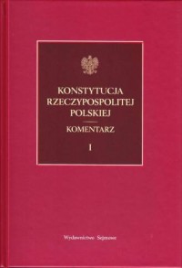 Konstytucja Rzeczypospolitej Polskiej. - okładka książki