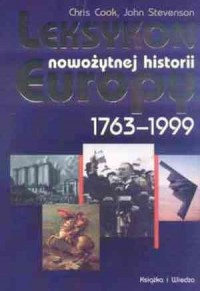Leksykon nowożytnej historii Europy - okładka książki