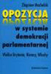 Opozycja w systemie demokracji - okładka książki