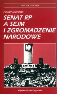Senat RP a Sejm i Zgromadzenie - okładka książki