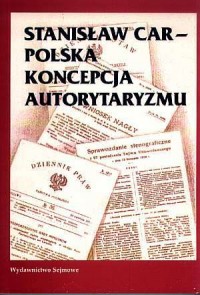 Stanisław Car - polska koncepcja - okładka książki