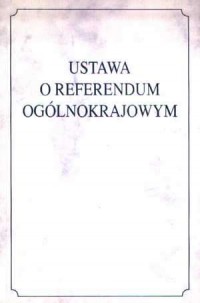 Ustawa z dnia 14 marca 2003 r. - okładka książki