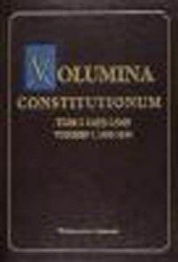 Volumina Constitutionum. Tom 1. - okładka książki