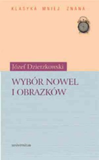 Wybór nowel i obrazków. Seria: - okładka książki