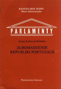 Zgromadzenie Republiki Portugalii. - okładka książki