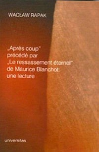 Apres coup precede par Le ressassement - okładka książki