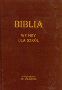 Biblia - wypisy dla szkół. Stary - okładka książki