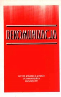 Dekomunizacja - okładka książki