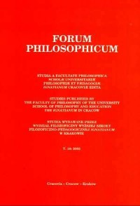 Forum philosophicum. Tom 10 (2005) - okładka książki