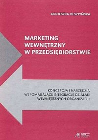 Marketing wewnętrzny w przedsiębiorstwie - okładka książki