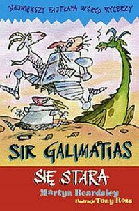 Sir Galimatias się stara - okładka książki
