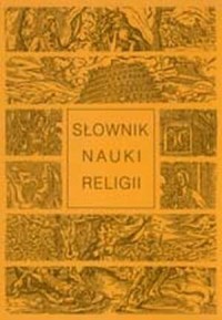 Słownik nauki religii - okładka książki