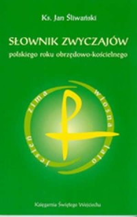 Słownik zwyczajów polskiego roku - okładka książki