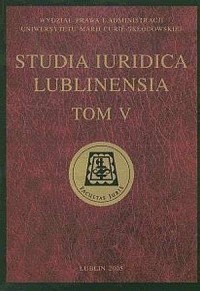 Studia Iuridica Lublinensia. Tom - okładka książki