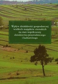 Wpływ działalności gospodarczej - okładka książki