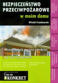 Bezpieczeństwo przeciwpożarowe - okładka książki