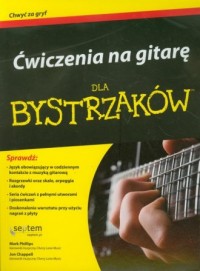 Ćwiczenia na gitarę dla bystrzaków - okładka książki