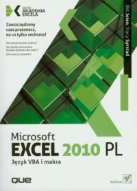 Microsoft Excel 2010 PL. Język - okładka książki